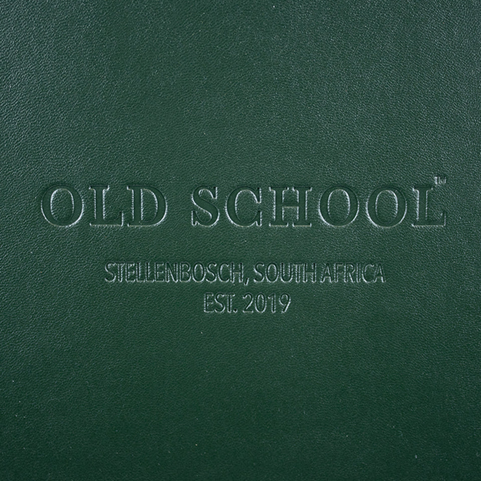 Old School Laptop Bag - OS Green