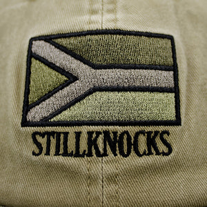 Stillknocks Flag Dad Cap-Military Olive