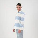 Old School 12X12 YD LS Rugby Jersey-Cloud Dancer