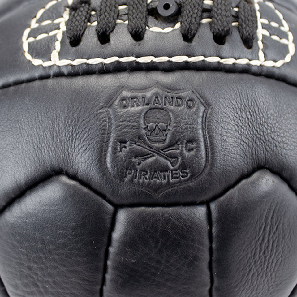 Orlando Pirates Leather Soccer Ball-Black