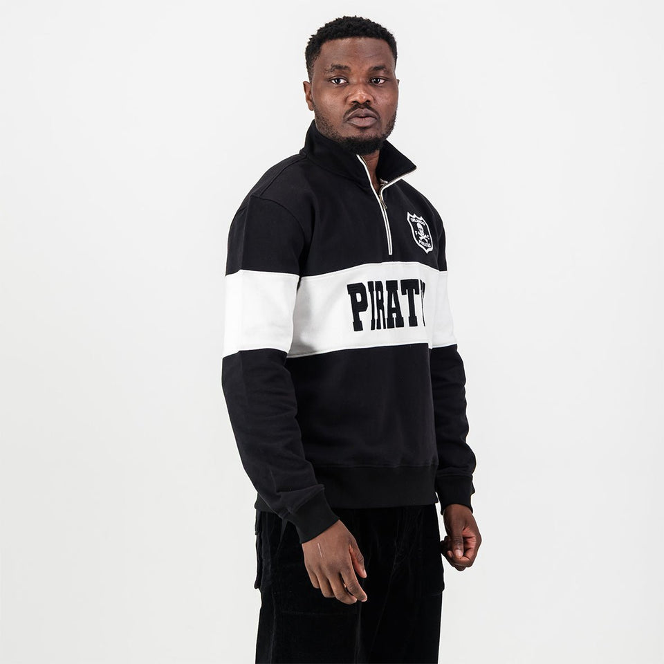 Orlando Pirates Quarter Zip Sweat-Black