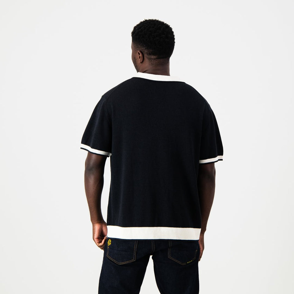 Orlando Pirates Knitted SS Jersey-Black