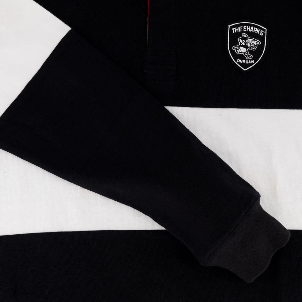 Provincial Sharks LS Rugby Jersey-Black