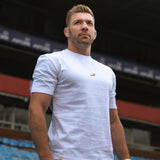 Springboks Pop Badge Boxy Crew Tee-White