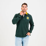 SA Supporters Classic LS Rugby Jersey-OS Green