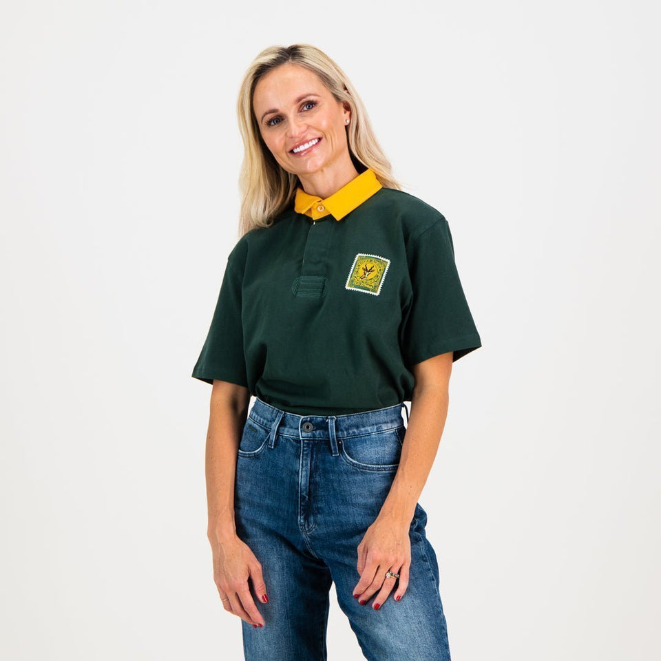 SA Supporters Classic SS Rugby Jersey-OS Green