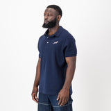 Springboks Pop Badge SS Polo-Navy