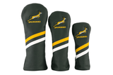 Springboks Leather Golf Cover-OS Green