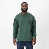 Springboks Nat Badge Crew Neck Sweat-OS Green