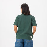 Springboks Outline Bok Ladies Crew Tee-OS Green