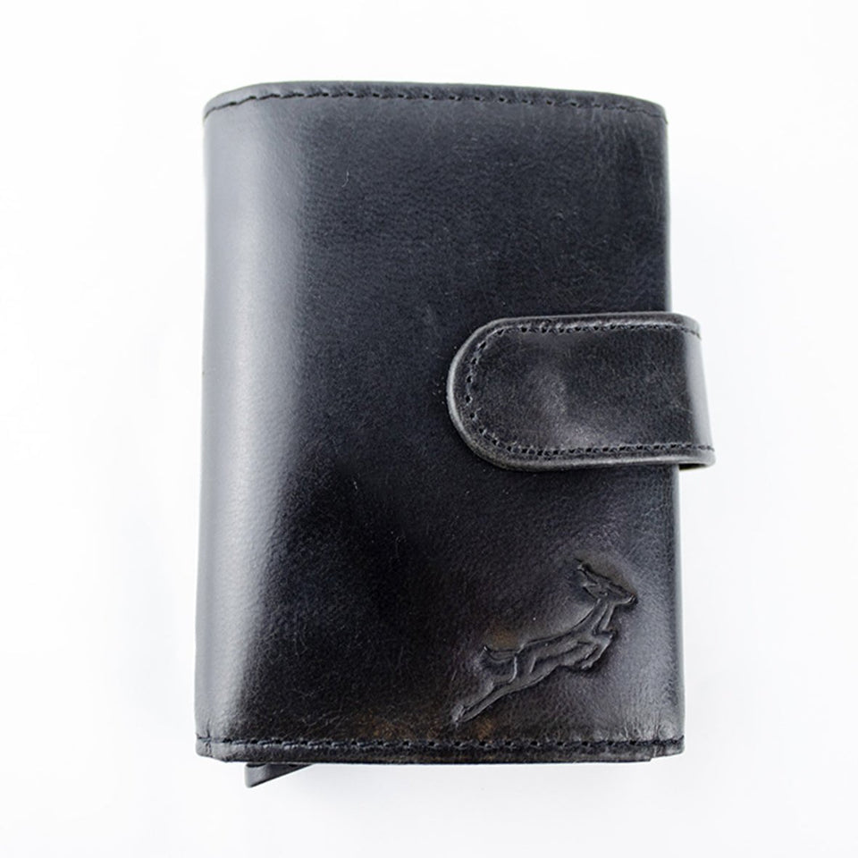 Springboks Pop up Wallet-Black