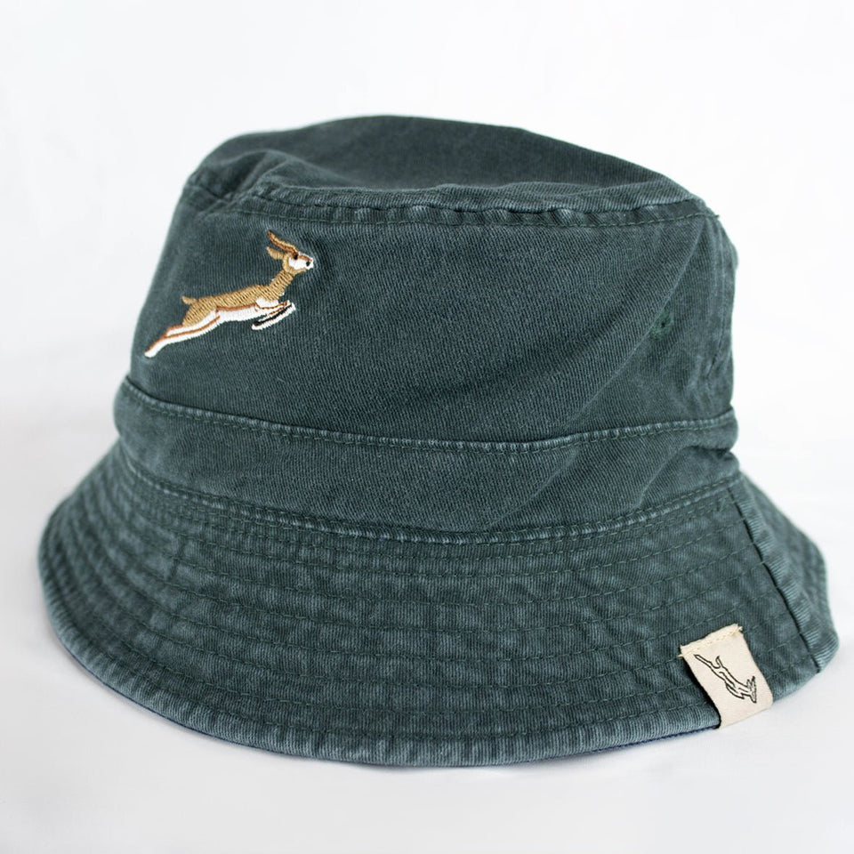 Springboks Reversible Bucket Hat-OS Green