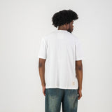 Springboks Shield Badge Regular Crew Tee - White