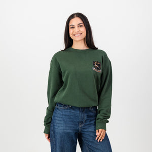 Springboks Shield Crew Sweat - OS Green