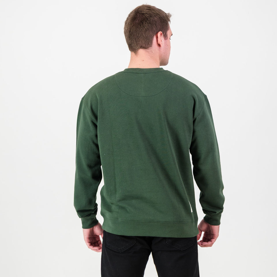 Springboks Shield Crew Sweat - OS Green