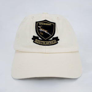 Springboks Shield Dad Cap-Ivory
