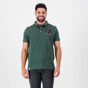 Springboks Shield Polo-OS Green