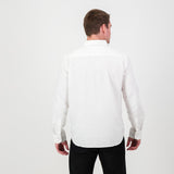 Springboks Tailored LS Oxford Shirt-White
