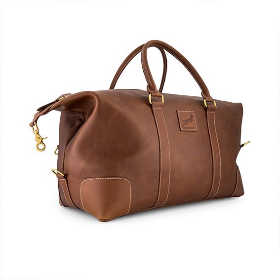 Springboks Weekender Duffle Bag-Dark Brown