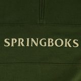 Springboks Word Quarter Zip Sweat-Military Olive