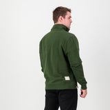 Springboks Word Quarter Zip Sweat-Military Olive